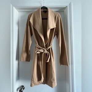 NWOT Banana Republic Tan Women’s Tie Belt Blazer / Jacket Size Medium